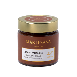 Crema Spalmabile di Nocciola Piemonte IGP e Cacao