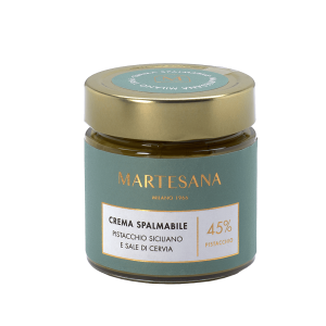 Crema Spalmabile di Pistacchi Siciliani e Sale di Cervia